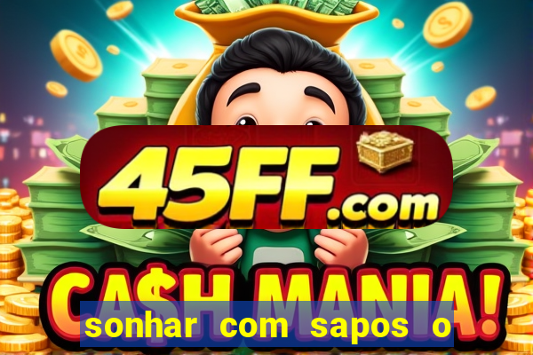 sonhar com sapos o que significa